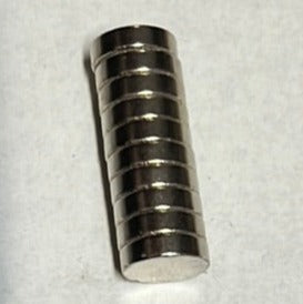 Rare Earth Magnets 10mm x 3mm (qty 10)