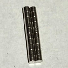 Rare Earth Magnets 2mm x 2mm (qty 20)
