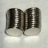 Rare Earth Magnets 6mm x 1mm (qty 20)