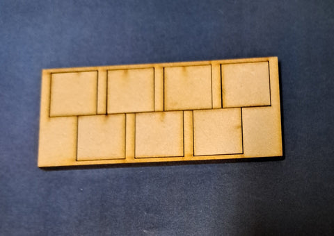 20mm Square Base Movement Tray (7 bases)