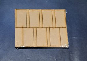 25x50mm rectangular Base Movement Tray (7 bases)