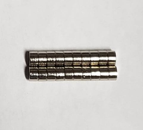 Rare Earth Magnets 3mm x 2mm (qty 20)