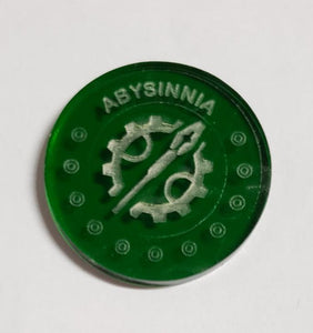 Malifaux compatible abysinnia tokens (Qty 5)