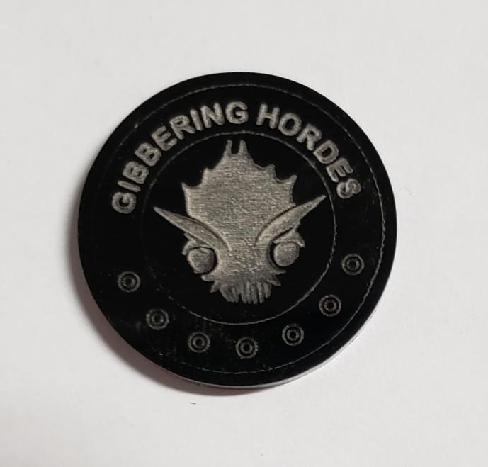 Malifaux compatible gibbering hordes tokens (Qty 5)