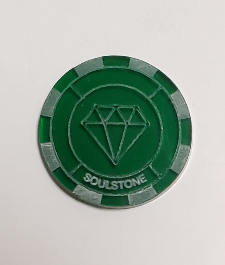 Malifaux compatible soulstone tokens (Qty 5)