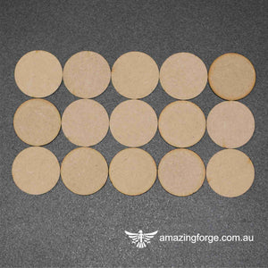40mm Round Bases (qty 15)