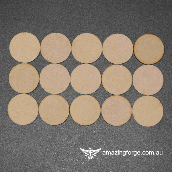 32mm Round Bases (qty 15)