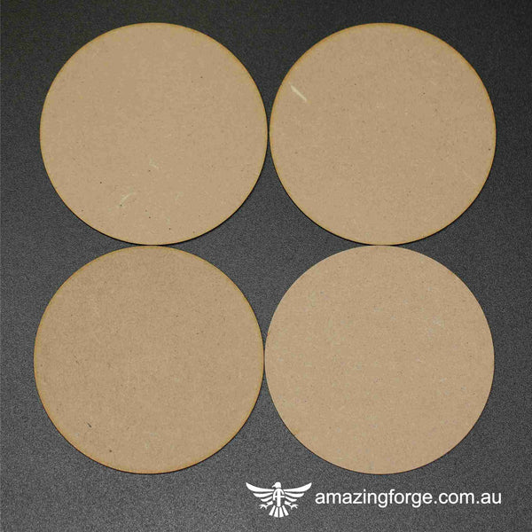 100mm Round Bases (qty 4)