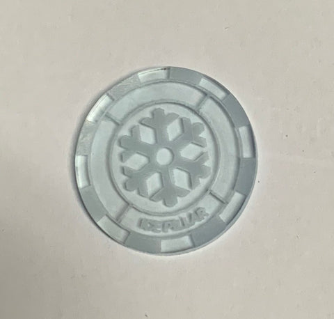 Malifaux compatible ice pillar tokens (Qty 5)