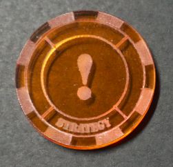 Malifaux compatible strategy tokens (Qty 5)